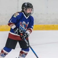 LBJČH čempionāta spēle starp "JLSS U11 A" un "Pārdaugava" Jelgavas ledus hallē 2018. gada 9. septembrī.