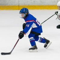 LBJČH U11 B grupas komandu "JLSS U11 B" un "Jūrmalas SS" pirmā sezonas spēle, kurā jelgavnieki piekāpās ar rezultātu 0:7. Jelgavas ledus halle, 2018. gada 02. septembris. Foto: Ruslans Antropovs, rusantro.com