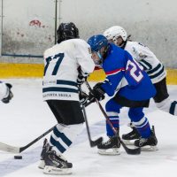 LBJČH U11 B grupas komandu "JLSS U11 B" un "Jūrmalas SS" pirmā sezonas spēle, kurā jelgavnieki piekāpās ar rezultātu 0:7. Jelgavas ledus halle, 2018. gada 02. septembris. Foto: Ruslans Antropovs, rusantro.com