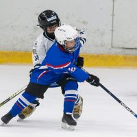 LBJČH U11 B grupas komandu "JLSS U11 B" un "Jūrmalas SS" pirmā sezonas spēle, kurā jelgavnieki piekāpās ar rezultātu 0:7. Jelgavas ledus halle, 2018. gada 02. septembris. Foto: Ruslans Antropovs, rusantro.com