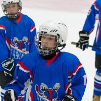 LBJČH U11 B grupas komandu "JLSS U11 B" un "Jūrmalas SS" pirmā sezonas spēle, kurā jelgavnieki piekāpās ar rezultātu 0:7. Jelgavas ledus halle, 2018. gada 02. septembris. Foto: Ruslans Antropovs, rusantro.com