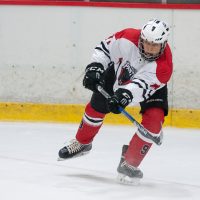 Draudzības spēle starp HK "JLSS U17" un "Panter Tallinn" (Igaunija) Jelgavas ledus hallē 2018. gada 01. septembrī.