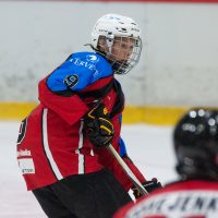 Draudzības spēle starp HK "JLSS U17" un "Panter Tallinn" (Igaunija) Jelgavas ledus hallē 2018. gada 01. septembrī.