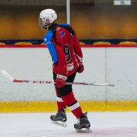 Draudzības spēle starp HK "JLSS U17" un "Panter Tallinn" (Igaunija) Jelgavas ledus hallē 2018. gada 01. septembrī.