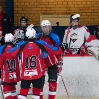 Draudzības spēle starp HK "JLSS U17" un "Panter Tallinn" (Igaunija) Jelgavas ledus hallē 2018. gada 01. septembrī.