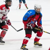 Draudzības spēle starp HK "JLSS U17" un "Panter Tallinn" (Igaunija) Jelgavas ledus hallē 2018. gada 01. septembrī.