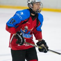 Draudzības spēle starp HK "JLSS U17" un "Panter Tallinn" (Igaunija) Jelgavas ledus hallē 2018. gada 01. septembrī.