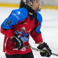 Draudzības spēle starp HK "JLSS U17" un "Panter Tallinn" (Igaunija) Jelgavas ledus hallē 2018. gada 01. septembrī.