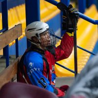 Draudzības spēle starp HK "JLSS U17" un "Panter Tallinn" (Igaunija) Jelgavas ledus hallē 2018. gada 01. septembrī.