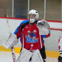 Draudzības spēle starp HK "JLSS U17" un "Panter Tallinn" (Igaunija) Jelgavas ledus hallē 2018. gada 01. septembrī.