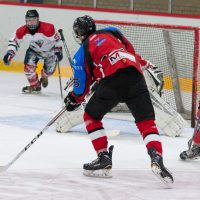 Draudzības spēle starp HK "JLSS U17" un "Panter Tallinn" (Igaunija) Jelgavas ledus hallē 2018. gada 01. septembrī.
