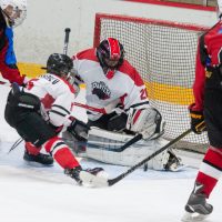 Draudzības spēle starp HK "JLSS U17" un "Panter Tallinn" (Igaunija) Jelgavas ledus hallē 2018. gada 01. septembrī.