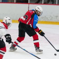 Draudzības spēle starp HK "JLSS U17" un "Panter Tallinn" (Igaunija) Jelgavas ledus hallē 2018. gada 01. septembrī.