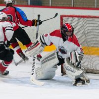 Draudzības spēle starp HK "JLSS U17" un "Panter Tallinn" (Igaunija) Jelgavas ledus hallē 2018. gada 01. septembrī.