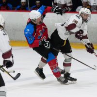 Zemgale Juniors - HSR 2002 23.9.2018. Jaunatnes attīstības hokeja līgas spēle starp "Zemgale Juniors" un "HSR 2002" Jelgavas ledus hallē 2018. gada 23. septembrī.