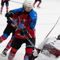 Zemgale Juniors - HSR 2002 23.9.2018. Jaunatnes attīstības hokeja līgas spēle starp "Zemgale Juniors" un "HSR 2002" Jelgavas ledus hallē 2018. gada 23. septembrī.