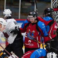 Zemgale Juniors - HSR 2002 23.9.2018. Jaunatnes attīstības hokeja līgas spēle starp "Zemgale Juniors" un "HSR 2002" Jelgavas ledus hallē 2018. gada 23. septembrī.