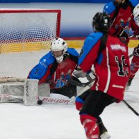 Zemgale Juniors - HSR 2002 23.9.2018. Jaunatnes attīstības hokeja līgas spēle starp "Zemgale Juniors" un "HSR 2002" Jelgavas ledus hallē 2018. gada 23. septembrī.