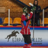 Optibet hokeja līgas atklāšana Jelgava ledus hallē ar pirmo mājas spēlei, kurā "Zemgale/LLU" tikās ar HK "Liepāja" 2018. gada 15. septembrī.