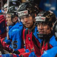 Optibet hokeja līgas atklāšana Jelgava ledus hallē ar pirmo mājas spēlei, kurā "Zemgale/LLU" tikās ar HK "Liepāja" 2018. gada 15. septembrī.