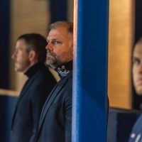 Optibet hokeja līgas atklāšana Jelgava ledus hallē ar pirmo mājas spēlei, kurā "Zemgale/LLU" tikās ar HK "Liepāja" 2018. gada 15. septembrī.