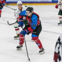 Optibet hokeja līgas atklāšana Jelgava ledus hallē ar pirmo mājas spēlei, kurā "Zemgale/LLU" tikās ar HK "Liepāja" 2018. gada 15. septembrī.