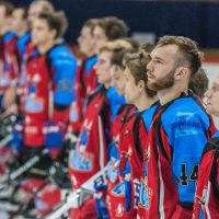 Optibet hokeja līgas spēle starp "Zemgale/LLU" un HK "Mogo" 2018. gada 22. septembrī.