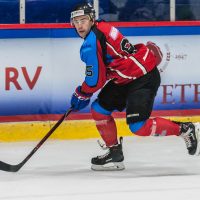 Optibet hokeja līgas spēle starp "Zemgale/LLU" un HK "Mogo" 2018. gada 22. septembrī.