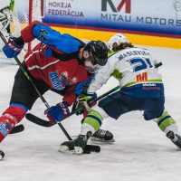 Optibet hokeja līgas spēle starp "Zemgale/LLU" un HK "Mogo" 2018. gada 22. septembrī.