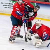 Optibet hokeja līgas regulārā čempionāta spēle starp HK “Prizma” un HK “Zemgale/LLU”, Volvo SC ledus hallē, Rīga, 2018. gada 23. oktobrī.