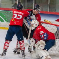 Optibet hokeja līgas regulārā čempionāta spēle starp HK “Prizma” un HK “Zemgale/LLU”, Volvo SC ledus hallē, Rīga, 2018. gada 23. oktobrī.