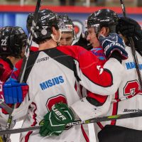 Optibet hokeja līgas regulārā čempionāta spēle starp HK “Prizma” un HK “Zemgale/LLU”, Volvo SC ledus hallē, Rīga, 2018. gada 23. oktobrī.