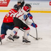 Optibet hokeja līgas regulārā čempionāta spēle starp HK “Prizma” un HK “Zemgale/LLU”, Volvo SC ledus hallē, Rīga, 2018. gada 23. oktobrī.