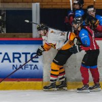 Jaunatnes attīstības hokeja līgas spēle starp HK "Zemgale/Juniors" un HK "Dinaburga" Jelgavas ledus halle 2018. gada 28. oktobrī.