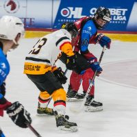 Jaunatnes attīstības hokeja līgas spēle starp HK "Zemgale/Juniors" un HK "Dinaburga" Jelgavas ledus halle 2018. gada 28. oktobrī.