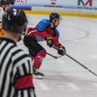 Jaunatnes attīstības hokeja līgas spēle starp HK "Zemgale/Juniors" un HK "Dinaburga" Jelgavas ledus halle 2018. gada 28. oktobrī.