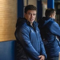 Jaunatnes attīstības hokeja līgas spēle starp HK "Zemgale/Juniors" un HK "Dinaburga" Jelgavas ledus halle 2018. gada 28. oktobrī.