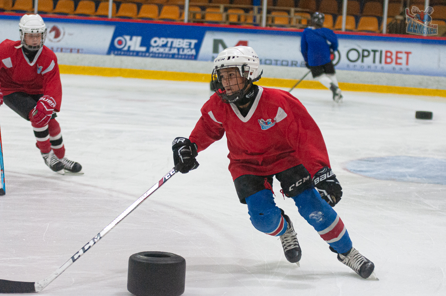 JLSS U15 hokejisti trenējās