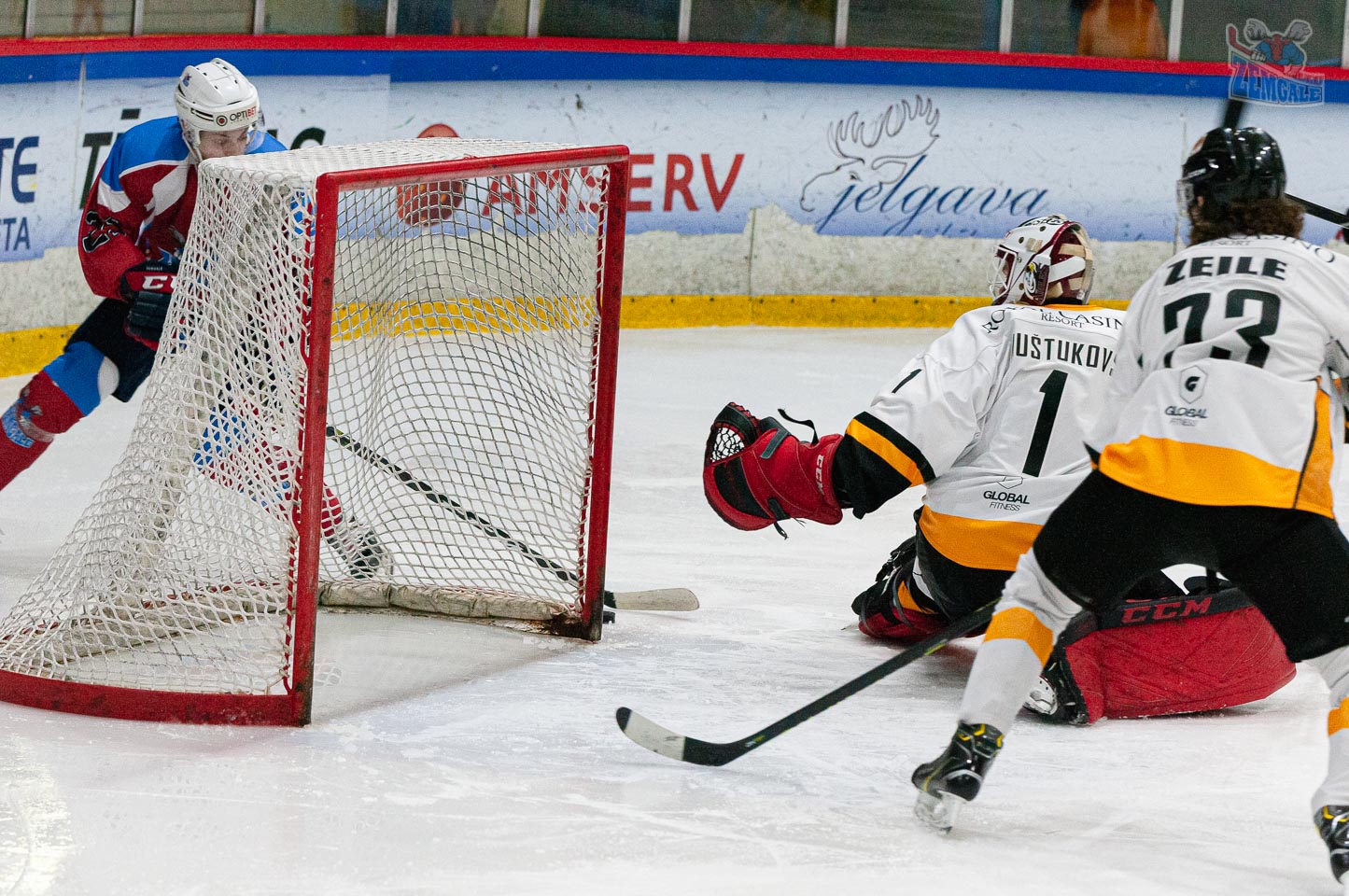 Zemgale/LLU – Olimp 15.01.2020. Optibet hokeja līgas regulārā čempionāta spēle starp HK “Zemgale/LLU” un HK “Olimp” Jelgavas ledus hallē 2020. gada 15. janvārī | Foto: Ruslans Antropovs / rusantro.com