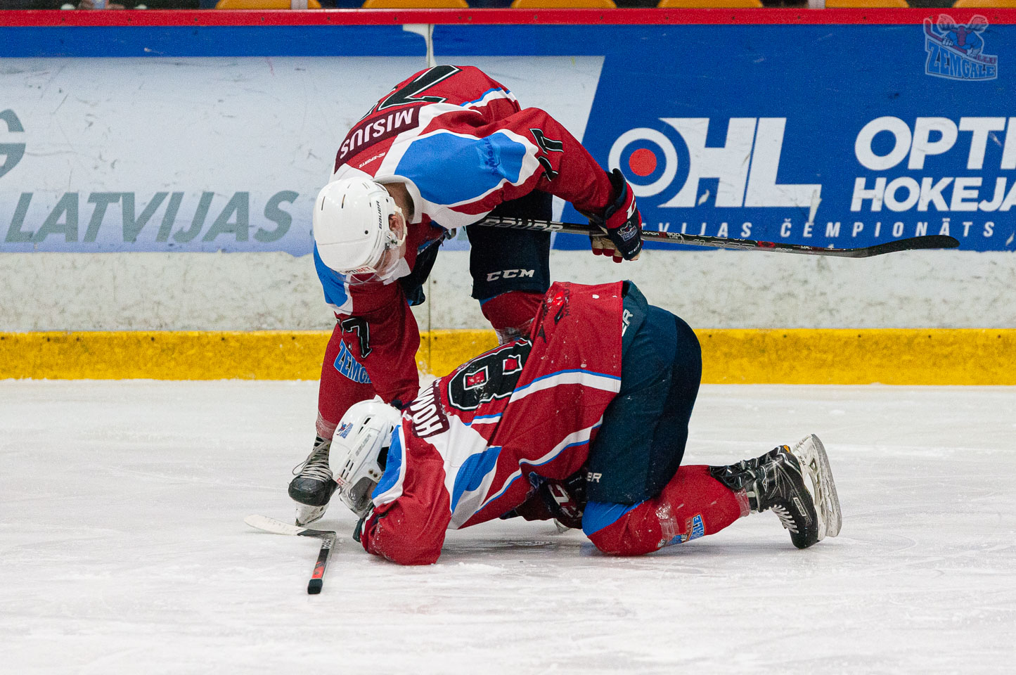 Zemgale/LLU – Olimp 15.01.2020. Optibet hokeja līgas regulārā čempionāta spēle starp HK “Zemgale/LLU” un HK “Olimp” Jelgavas ledus hallē 2020. gada 15. janvārī | Foto: Ruslans Antropovs / rusantro.com