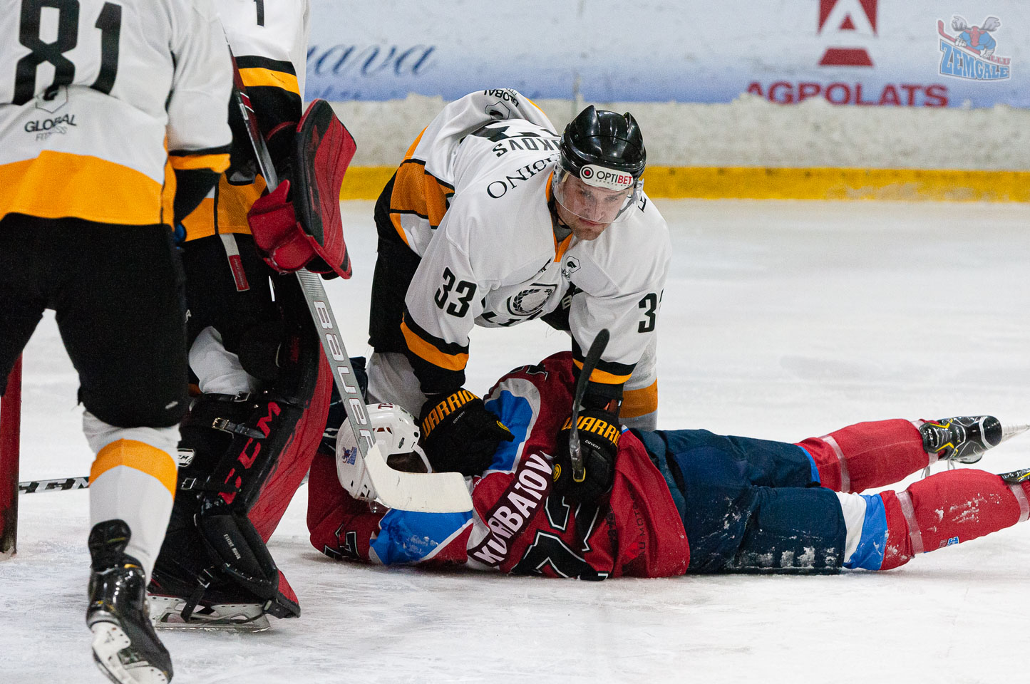 Zemgale/LLU – Olimp 15.01.2020. Optibet hokeja līgas regulārā čempionāta spēle starp HK “Zemgale/LLU” un HK “Olimp” Jelgavas ledus hallē 2020. gada 15. janvārī | Foto: Ruslans Antropovs / rusantro.com