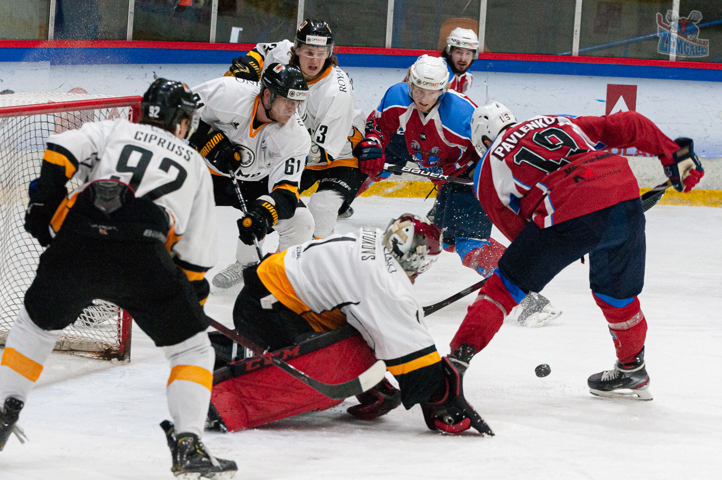 Zemgale/LLU – Olimp 15.01.2020. Optibet hokeja līgas regulārā čempionāta spēle starp HK “Zemgale/LLU” un HK “Olimp” Jelgavas ledus hallē 2020. gada 15. janvārī | Foto: Ruslans Antropovs / rusantro.com